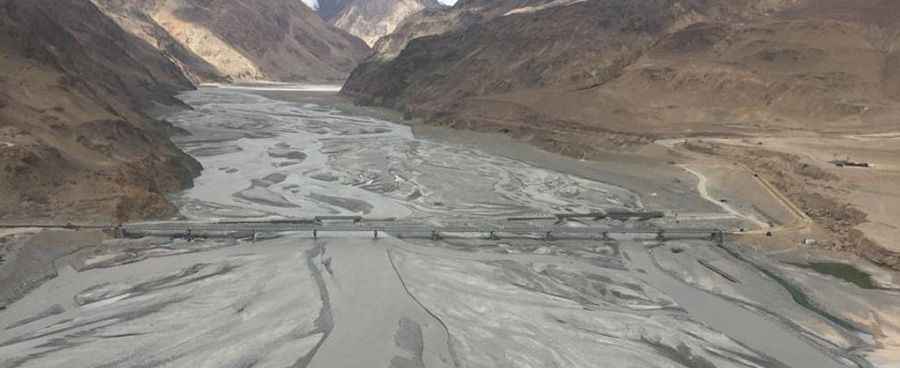 Col Chewang Rinchen Setu bridge