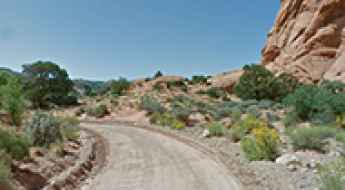 Where are the best roads of Capitol Reef National Park?