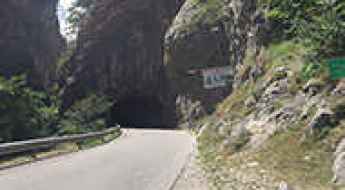 Rugova Gorge road