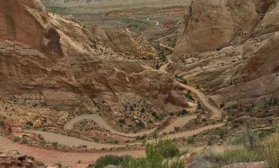 Burr Trail is an unforgettable scenic drive in Utah