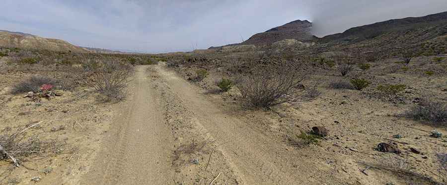 Primitive Dirt Roads in Big Bend National Park