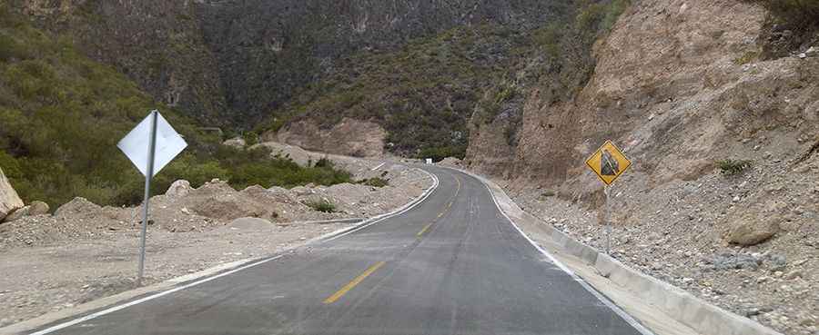 Grutas del Rosario Road