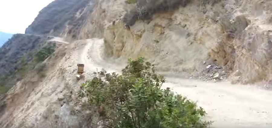 Carretera a Los Nevados