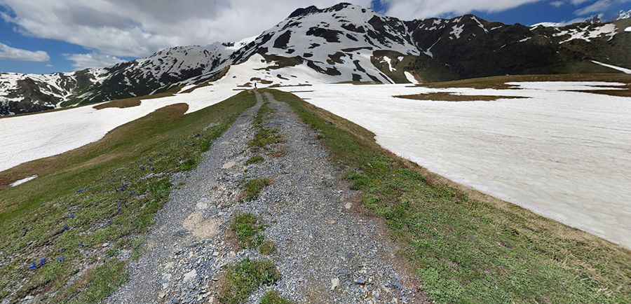 Ushba peak