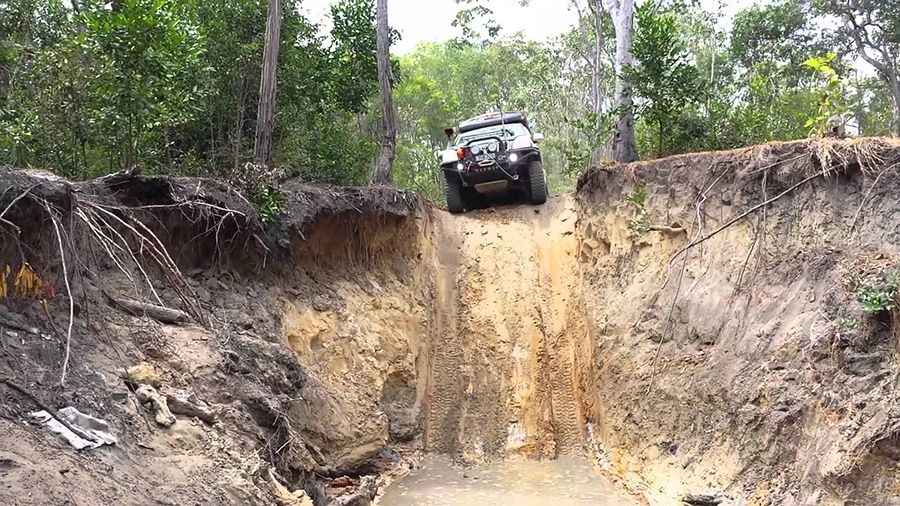 Old Telegraph Track is an iconic 4WD track in Cape York