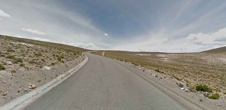 Carretera Chivay-Arequipa