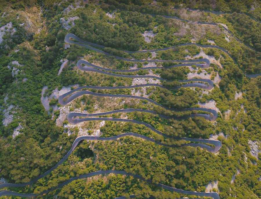 Cetinje-Kotor Road