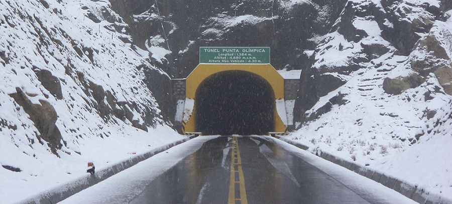 Highest tunnels in the world
