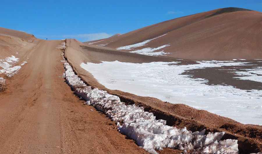 Portezuelo de Laguna Brava