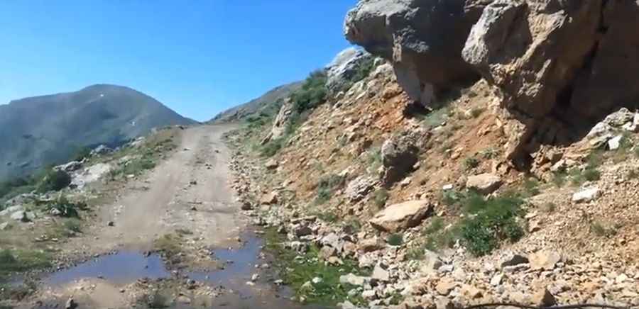 Mount Kyllini, a Greek 4x4 track