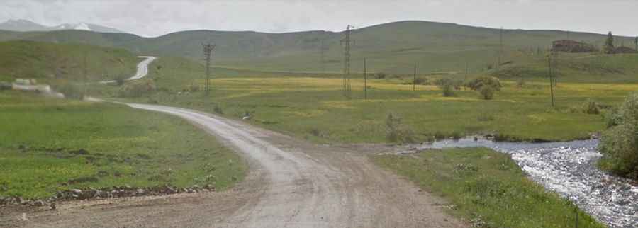 Zeyrek to Aşağı Özbağ road