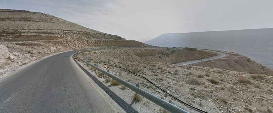 Madaba-Al-Karak road