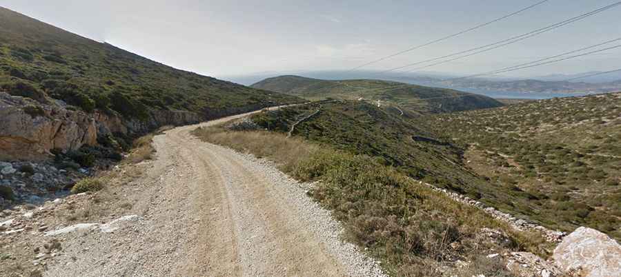 Lefkes to Kamari Road