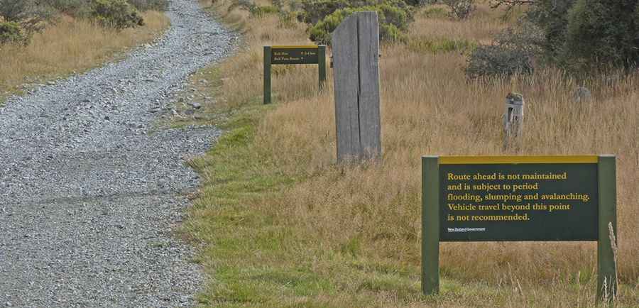 Tasman Valley Road 4X4 Tack