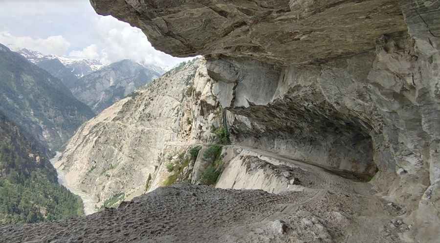 Kishtwar to Keylong road