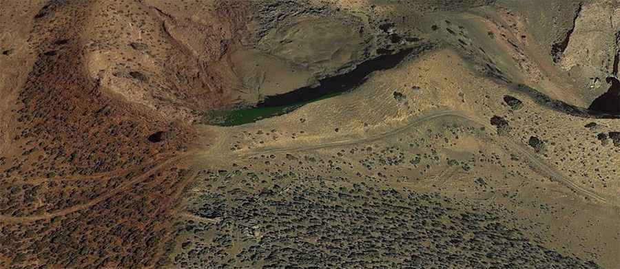 Hainoa crater