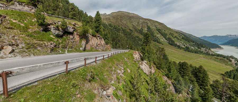 Kaunertal glacier road