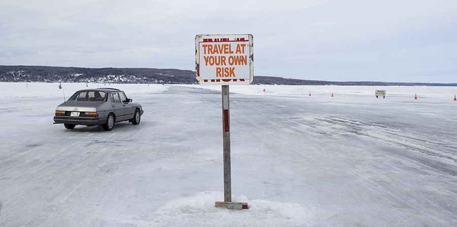 Madeline Island Ice Road