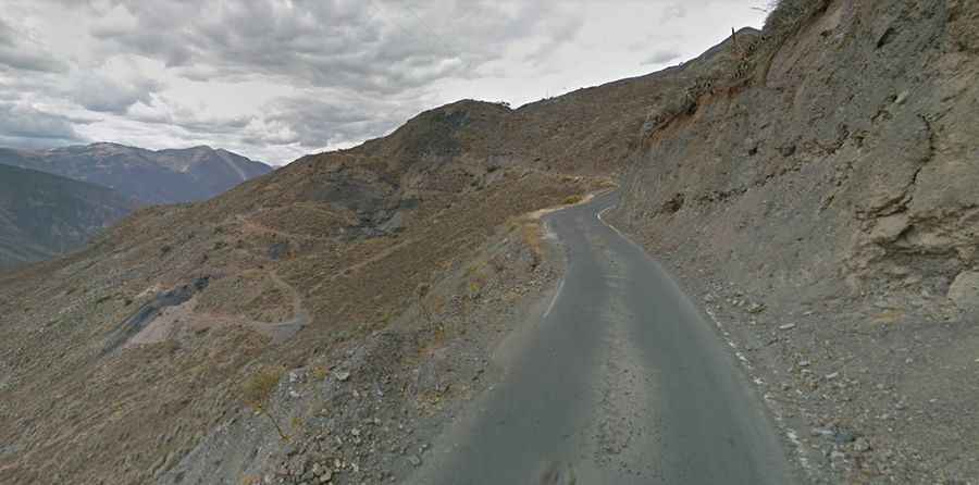 Carretera Sacaycacha-Pallasca