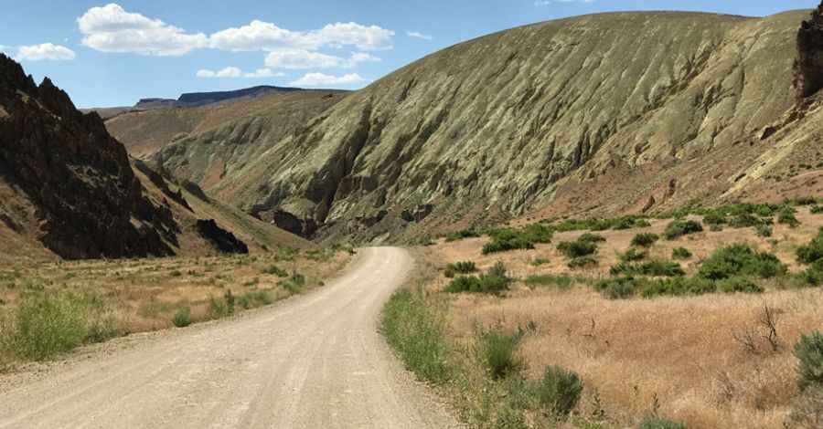 Leslie Gulch Road