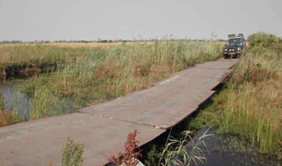 Linyanti River bridge