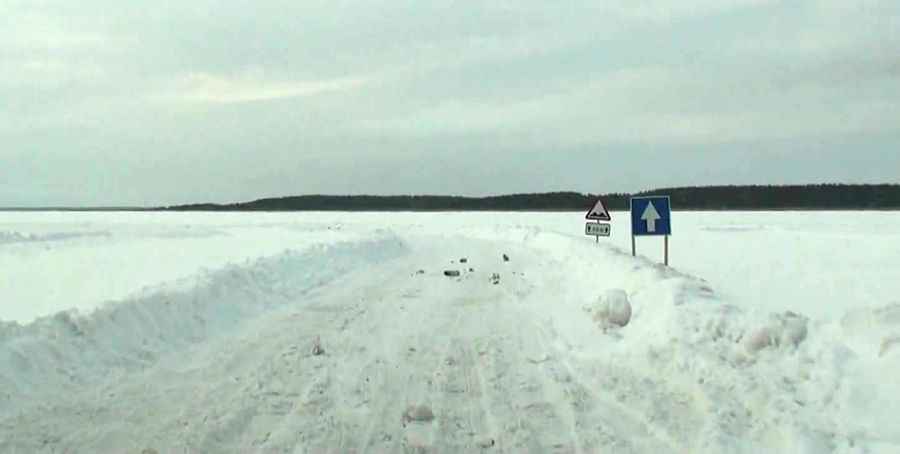 Haapsalu to Pürksi Ice Road