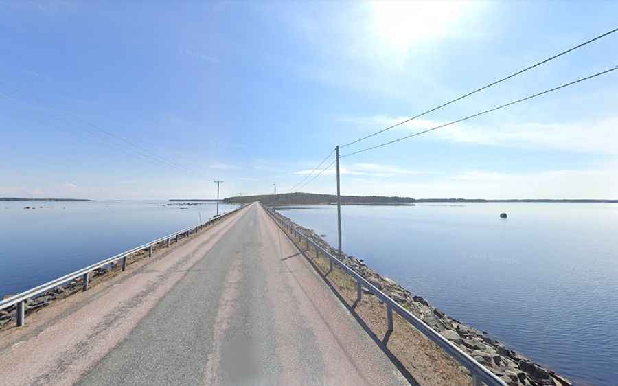 Nikkala-Seskarö road