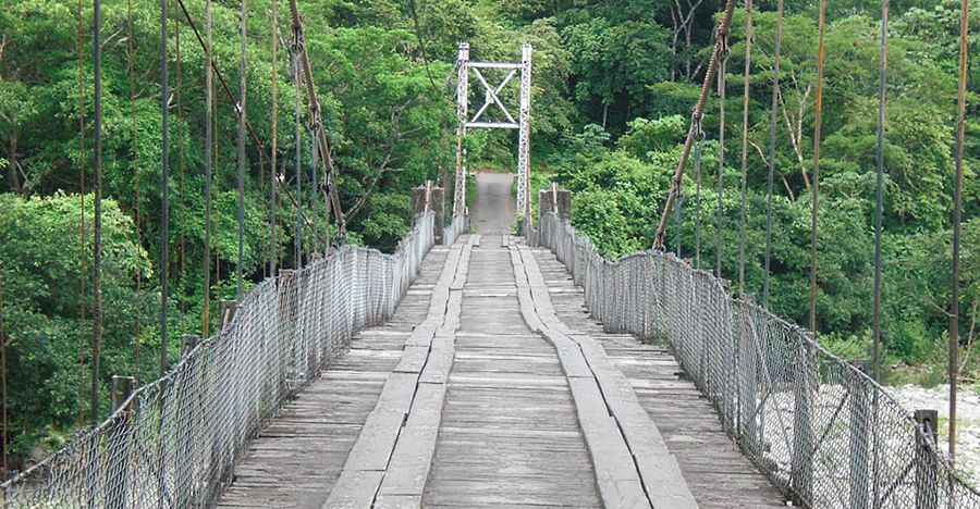 Barranca river bridge