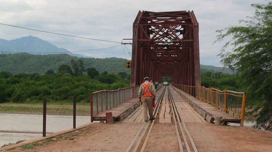 Pilcomayo bridge