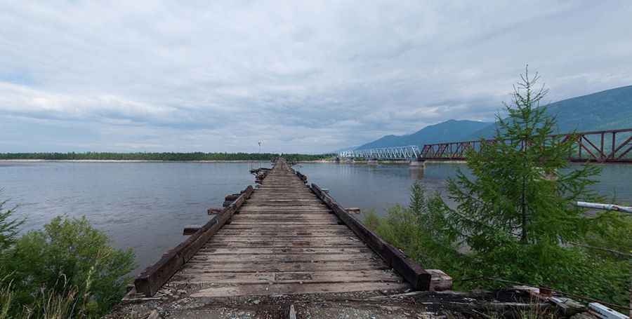 Vitim River Bridge