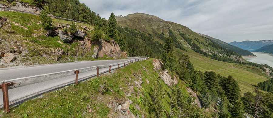 Kaunertal glacier road