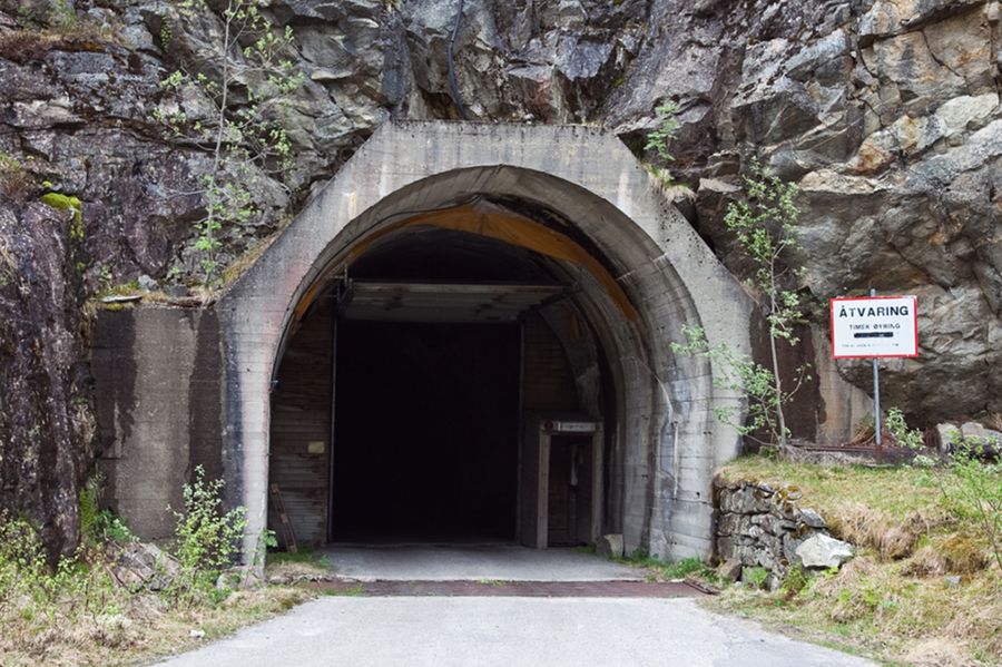 The steep road to Kjeåsen, the world’s most inaccessible farm