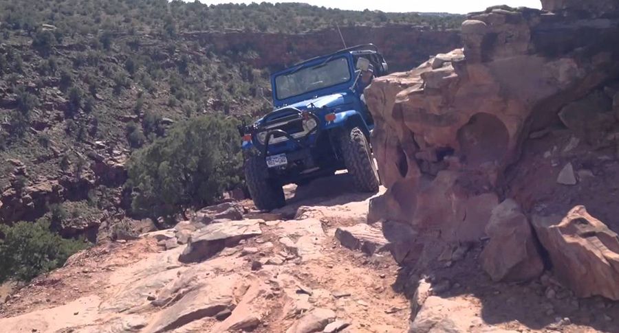 Flat Iron Mesa, a high clearance trail in Utah