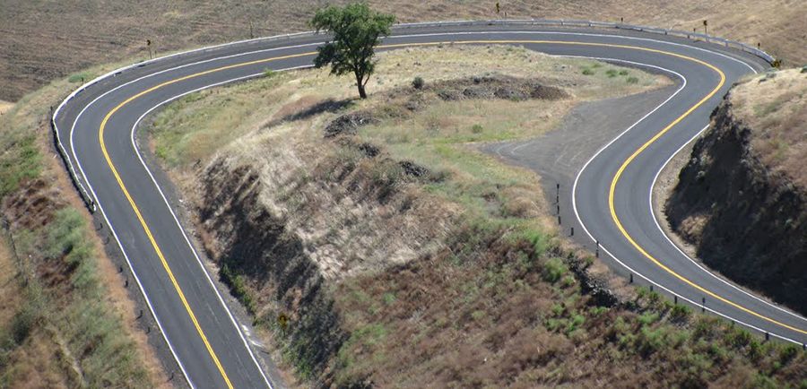 Old Spiral Highway, Idaho's windiest road