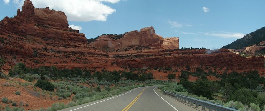 A great little curvy road to Buffalo Pass in AZ